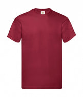 t-shirt con logo in cotone 414-arancione 061921017 VAR09