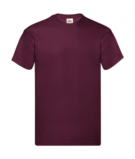 maglietta pubblicitaria in cotone 448-bordeaux 061921017 VAR01