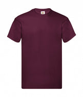 maglietta pubblicitaria in cotone 448-bordeaux 061921017 VAR01