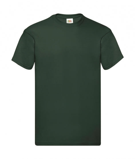 t-shirt stampata in cotone 540-verde 061921017 VAR12