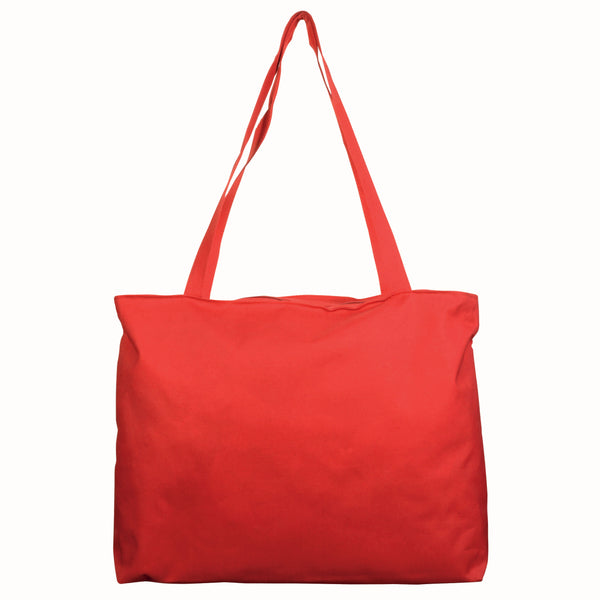 Carica l&#39;immagine nel visualizzatore di Gallery, borsa spiaggia stampata in poliestere rossa 01223040 DET01
