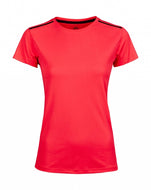 maglia con logo in poliestere 404-rossa 061925318 VAR06