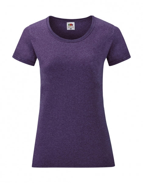 t-shirt pubblicitaria in cotone 346-viola 061931217 VAR07
