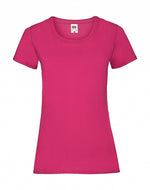 maglietta pubblicitaria in cotone 439-fuxia 061931217 VAR12