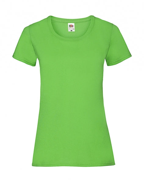 maglietta stampata in cotone 521-lime 061931217 VAR06