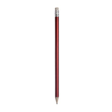 Carica l&#39;immagine nel visualizzatore di Gallery, matita personalizzabile in legno rossa 01234821 VAR05
