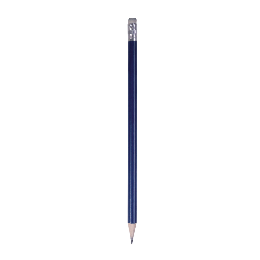 matita da personalizzare in legno blu 01234821 VAR01