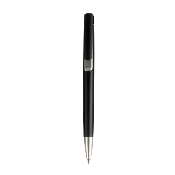 penna con logo in abs argento 01235144 VAR06