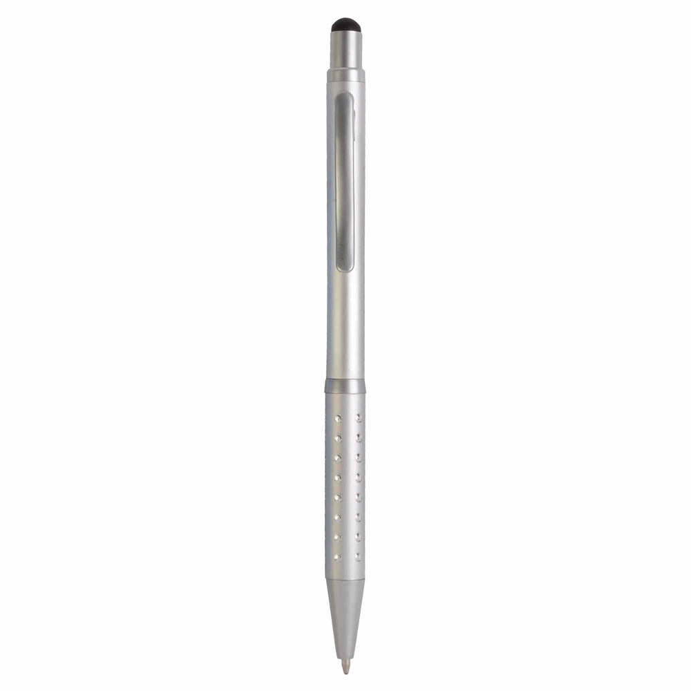 penna pubblicitaria in alluminio argento 01235297 VAR01