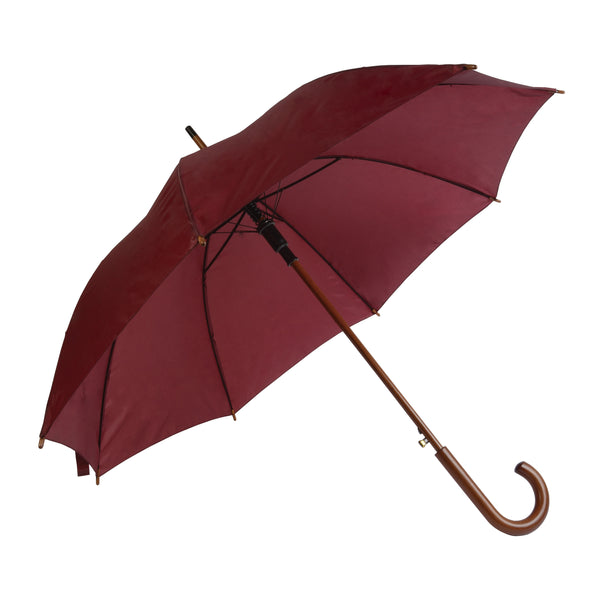 ombrello automatico stampato in poliestere bordeaux 01246517 VAR03