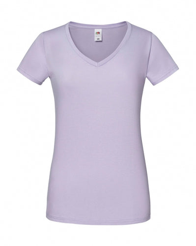 maglietta pubblicitaria in cotone 343-viola 061948217 VAR03