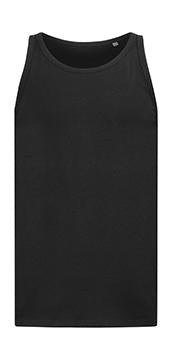 canotta promozionale in cotone 102-nera 061948285 VAR02