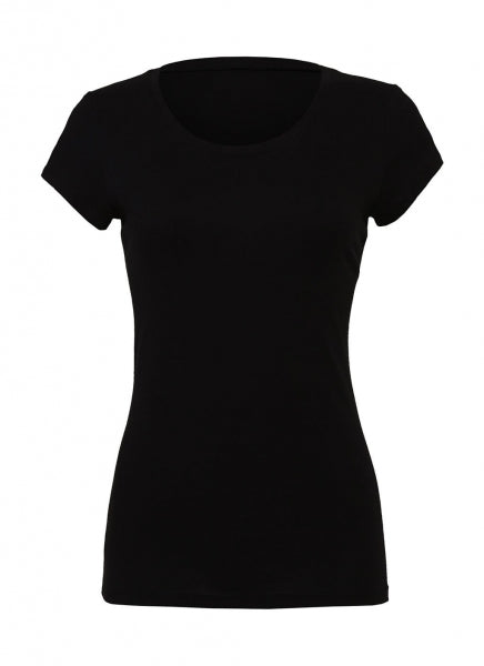 t-shirt stampata in cotone 101-nera 061950002 VAR14