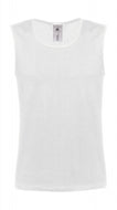 tank top con logo in cotone 000-bianco 061950614 VAR03