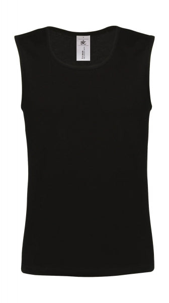 tank top personalizzato in cotone 101-nero 061950614 VAR05