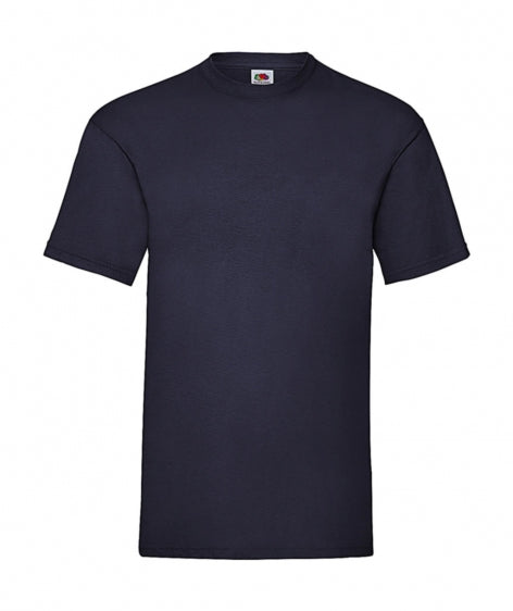maglietta con logo in cotone 200-blu 061955017 VAR23