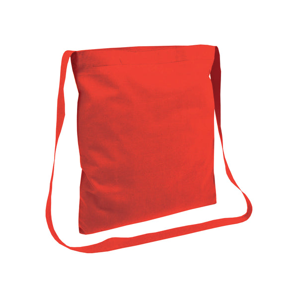 borsa spesa promozionale in cotone rossa 01257176 VAR01