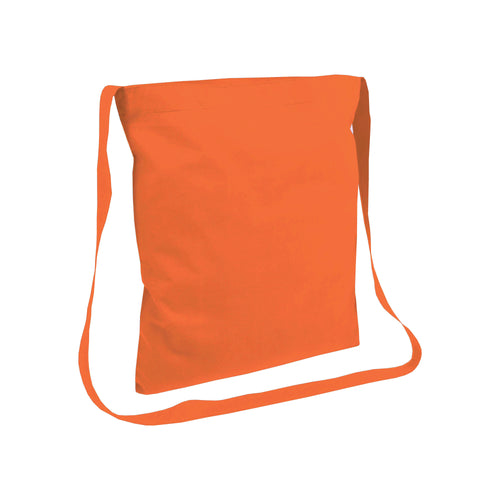 borsa stampata in cotone arancione 01257176 VAR03
