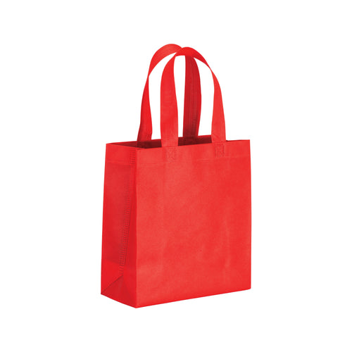mini borsa da personalizzare in tnt rossa 01257414 VAR02