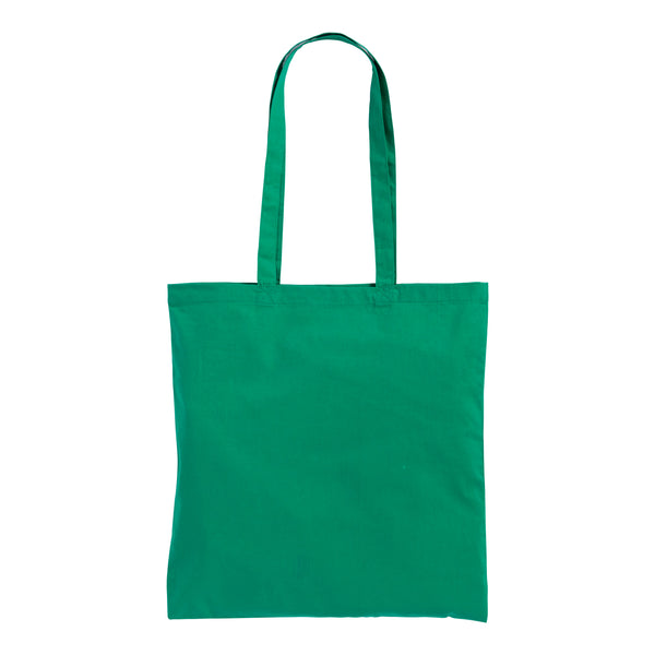 Carica l&#39;immagine nel visualizzatore di Gallery, shopper bag pubblicitaria in cotone verde 01257465 DET03
