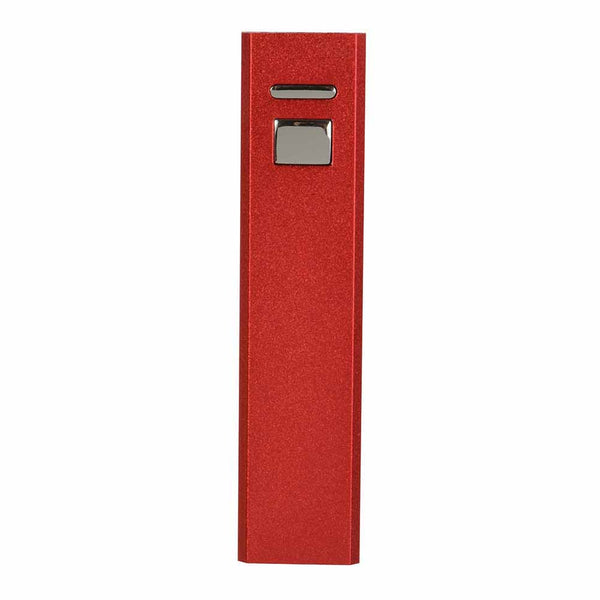 power bank stampato in metallo rosso 01262803 VAR04