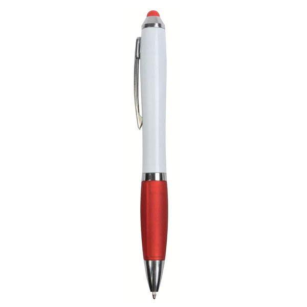 Carica l&#39;immagine nel visualizzatore di Gallery, penna con logo in abs rossa 01268957 DET02
