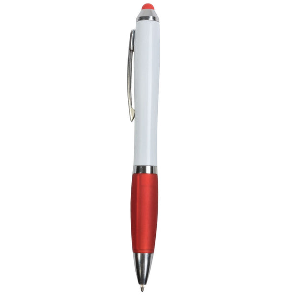 penna con logo in abs rossa 01268957 VAR02