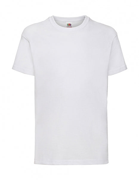 maglietta con logo in cotone 000-bianca 061968617 VAR24