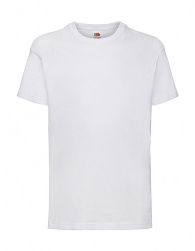 maglietta con logo in cotone 000-bianca 061968617 VAR24