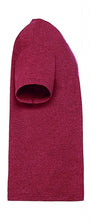 Carica l'immagine nel visualizzatore di Gallery, maglietta personalizzabile in cotone 448-bordeaux 061968617 DET01
