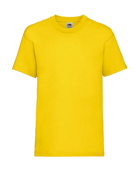 maglietta stampata in cotone 600-gialla 061968617 VAR09