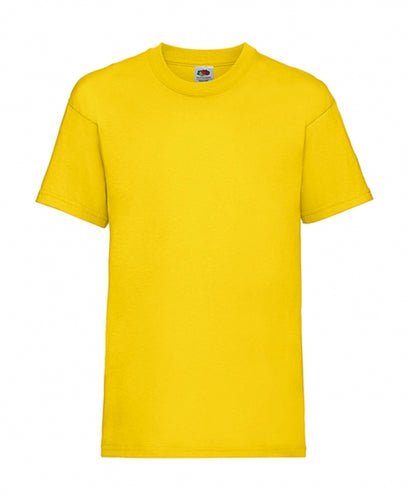 maglietta stampata in cotone 600-gialla 061968617 VAR09