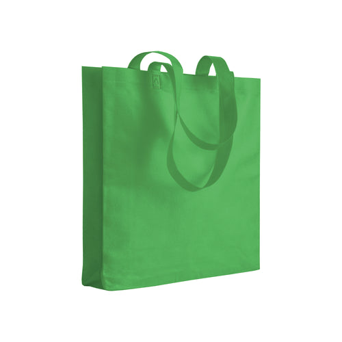borsa spesa stampata in tnt verde-mela 01274040 VAR08