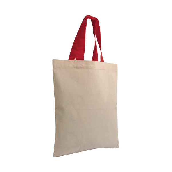 Carica l&#39;immagine nel visualizzatore di Gallery, shopper bag mini personalizzata in cotone rossa 01274091 DET03
