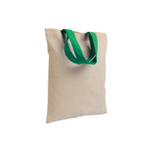 Carica l&#39;immagine nel visualizzatore di Gallery, mini borsa con logo in cotone verde 01274091 VAR05

