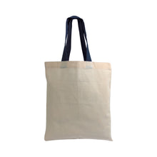 Carica l&#39;immagine nel visualizzatore di Gallery, mini shopper bag promozionale in cotone blu 01274091 DET01
