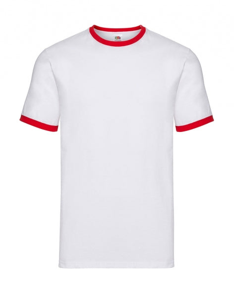 maglietta con logo in cotone 054-bianca 061973717 VAR09