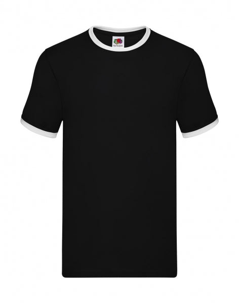 maglia pubblicitaria in cotone 150-nera 061973717 VAR01