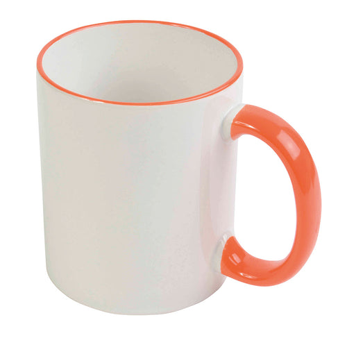mug promozionale in ceramica arancione 01279344 VAR02
