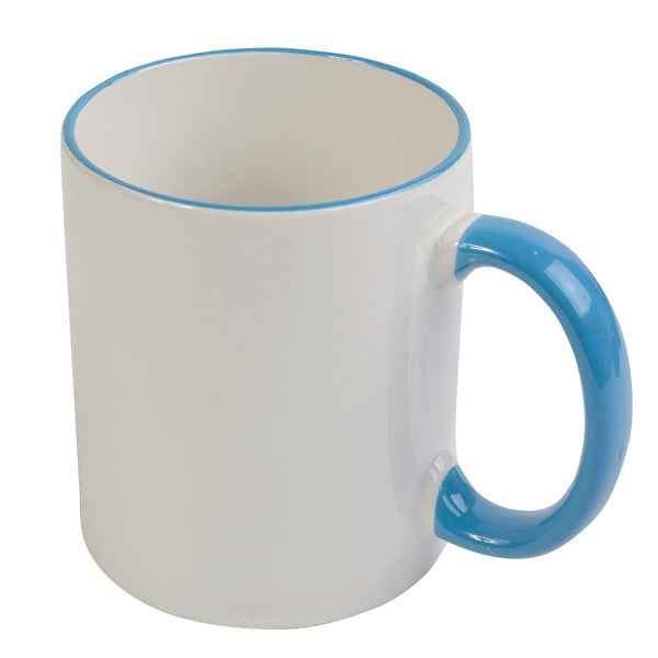 tazza personalizzabile in ceramica azzurra 01279344 VAR03