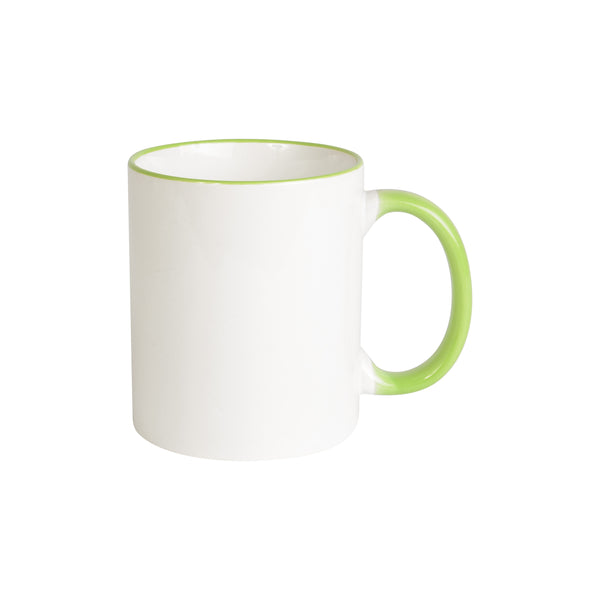 mug promozionale in ceramica verde-mela 01279361 VAR04