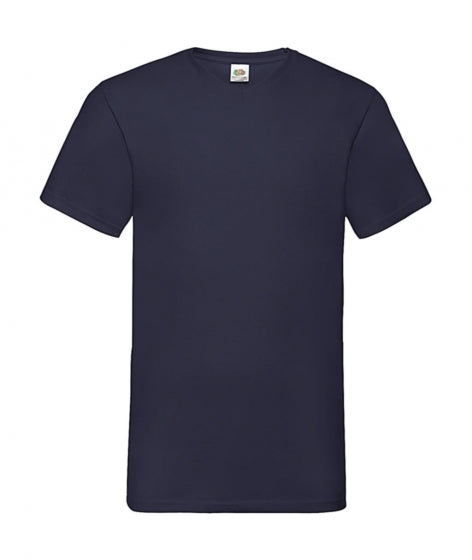 maglietta con logo in cotone 200-blu 061978817 VAR11