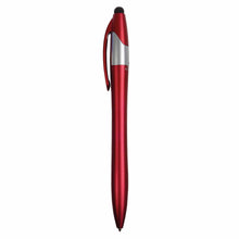 Carica l&#39;immagine nel visualizzatore di Gallery, biro con logo in abs rossa 01285634 VAR02
