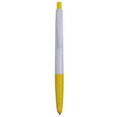 biro da personalizzare in abs gialla 01285651 VAR03