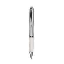 Carica l&#39;immagine nel visualizzatore di Gallery, biro con logo in plastica bianca 01285821 VAR03
