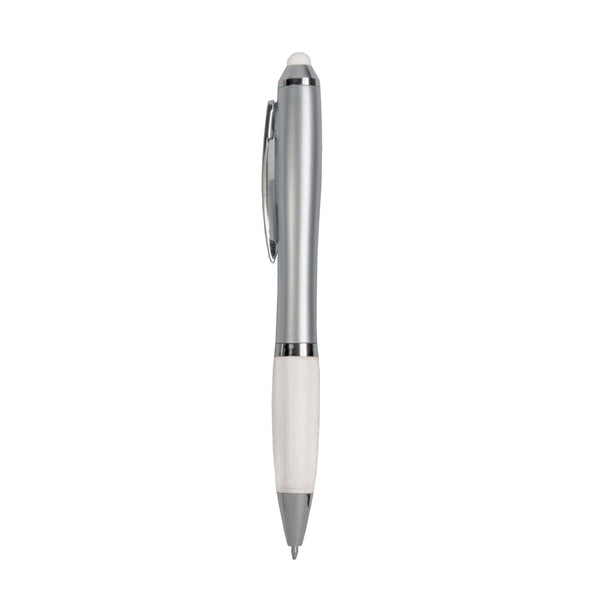 Carica l&#39;immagine nel visualizzatore di Gallery, biro con logo in plastica bianca 01285821 DET01
