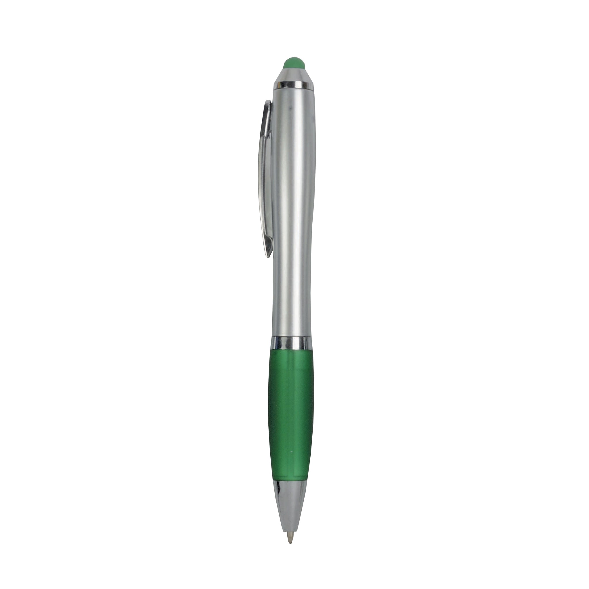 Carica l&#39;immagine nel visualizzatore di Gallery, penna personalizzabile in plastica verde 01285821 DET01
