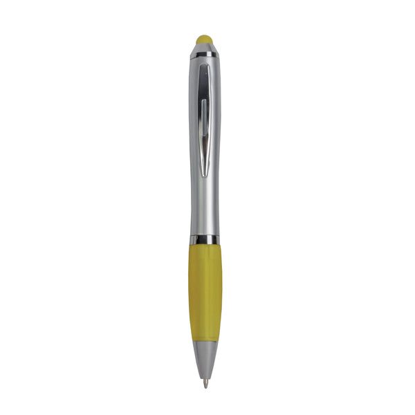 penna da personalizzare in plastica gialla 01285821 VAR05