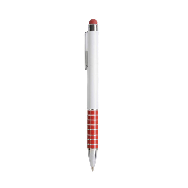 Carica l&#39;immagine nel visualizzatore di Gallery, penna promozionale in plastica rossa 01285906 DET01
