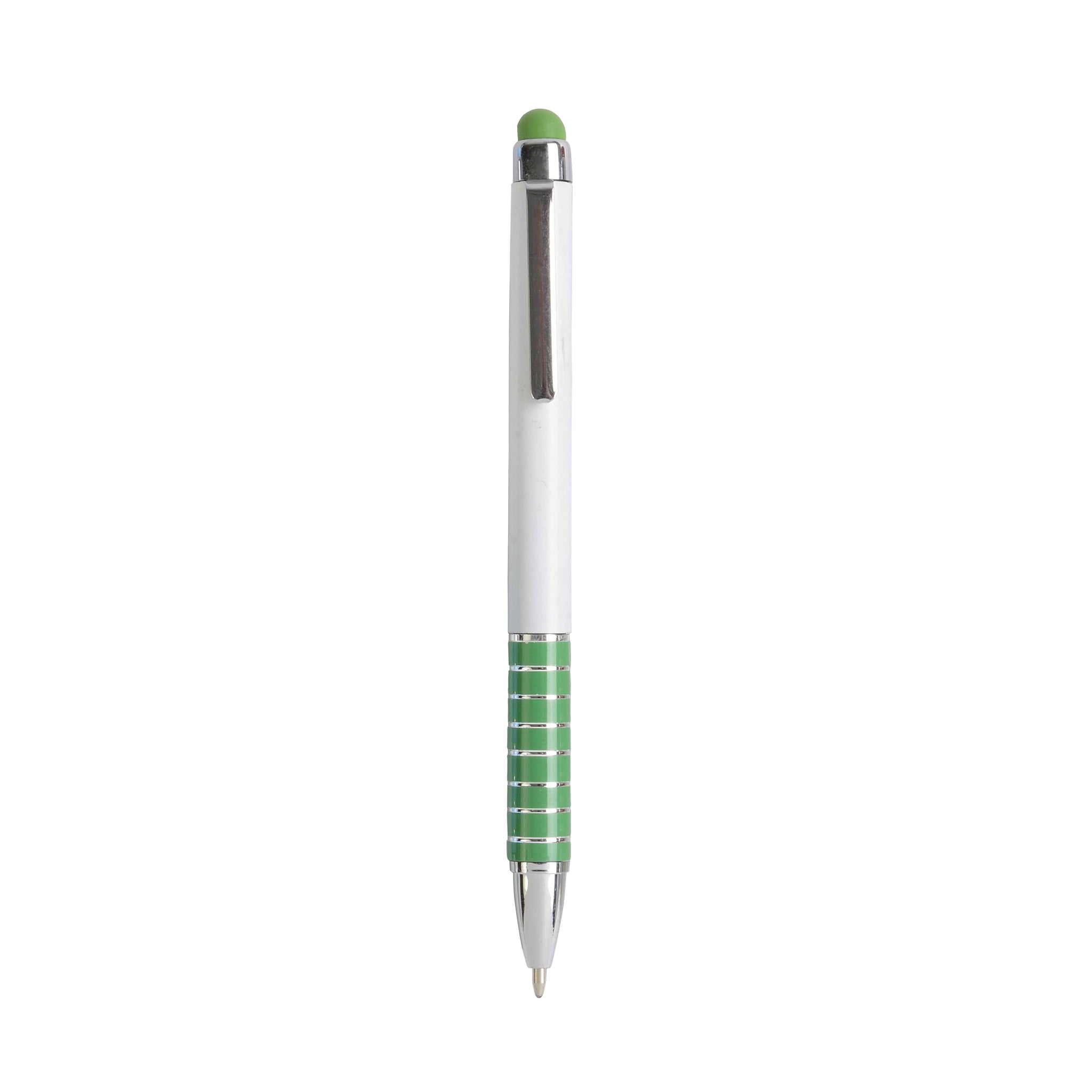 penna personalizzabile in plastica verde 01285906 VAR04